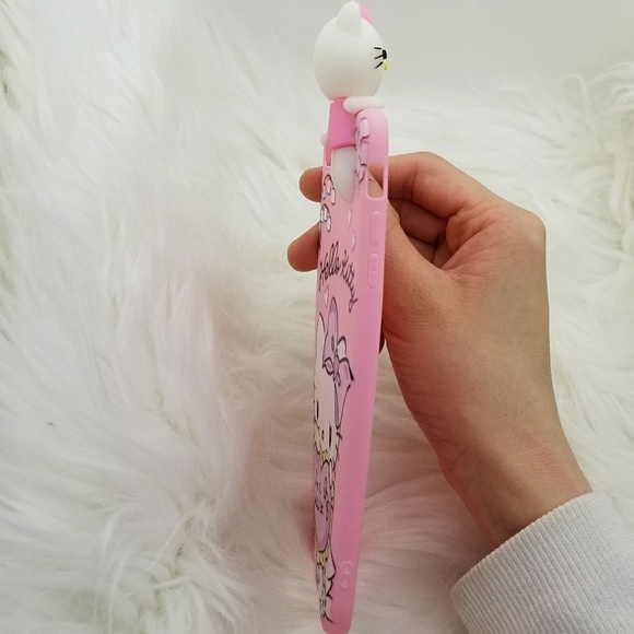 2 for $13 Iphone 7&8PLUS HELLO KITTY HEART 3D CASE - Picture 5 of 8